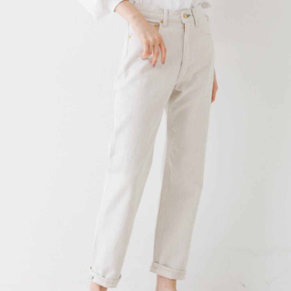 Tu Es Mon TRESOR The Emerald Jean in Ivory